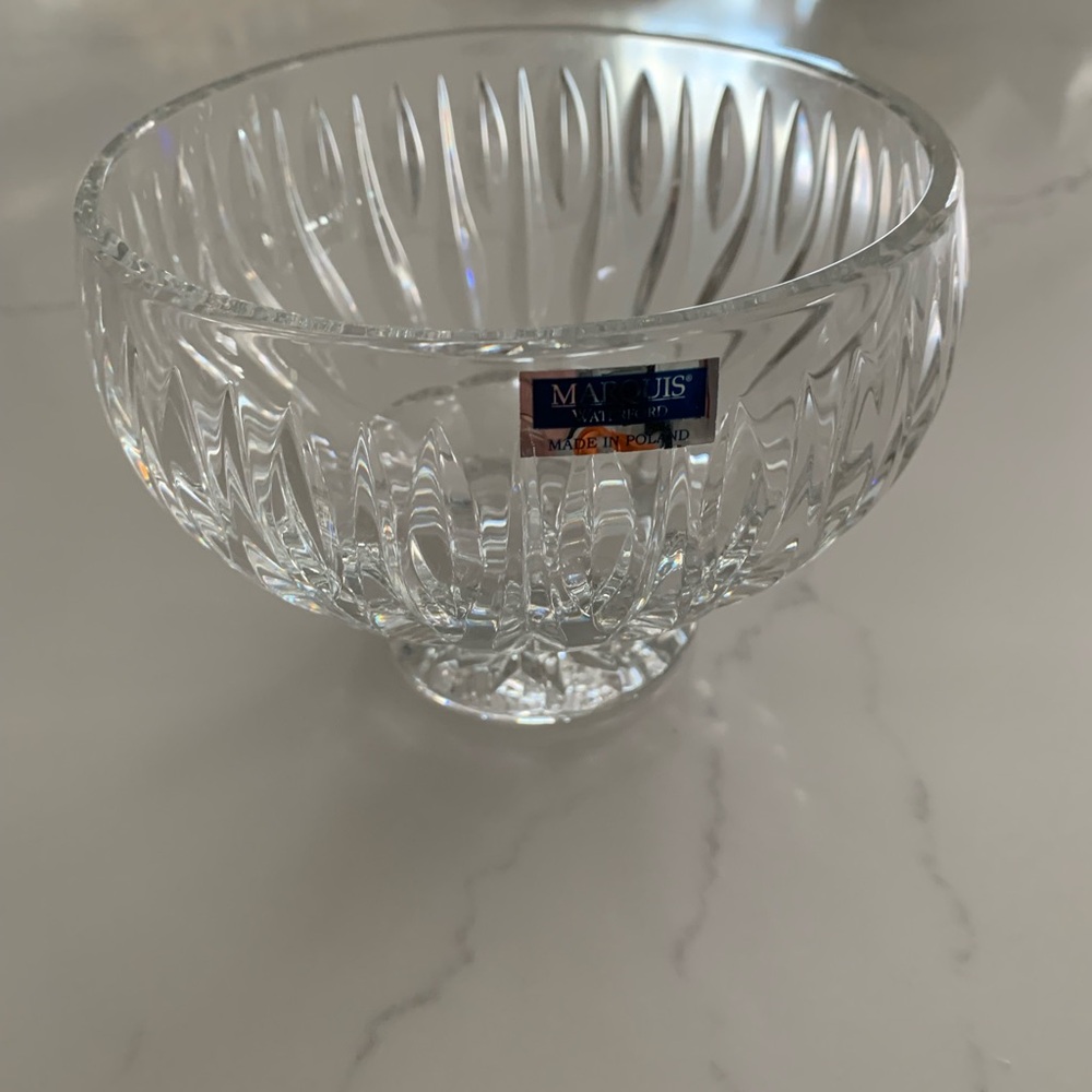 Waterford Marquis SHERIDAN PATTERN Centerpiece or Serving Bowl Made In Poland - Picture 11 of 11